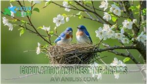 copulation and nesting habits