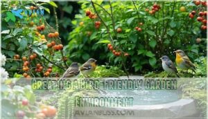 creating a bird-friendly garden environment