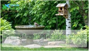 creating a chickadee-friendly habitat