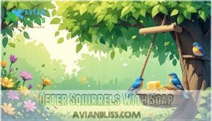 deter squirrels with soap deter squirrels with soap