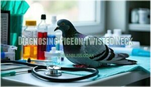 diagnosing pigeon twisted neck