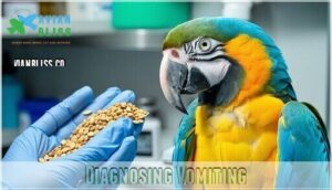 diagnosing vomiting