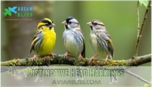 distinctive head markings