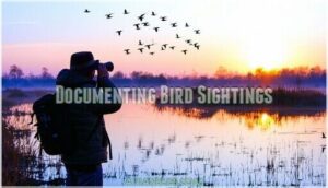 documenting bird sightings