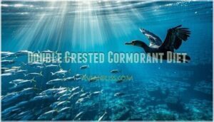 double crested cormorant diet