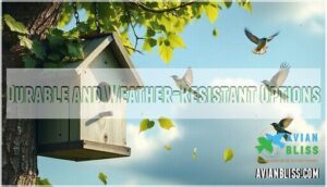 durable and weather-resistant options