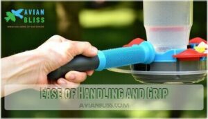 ease of handling and grip ease of handling and grip