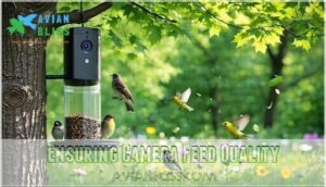 ensuring camera feed quality