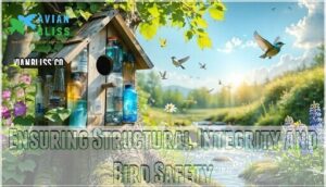 ensuring structural integrity and bird safety