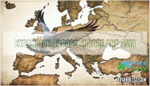 expansion across europe and asia expansion across europe and asia