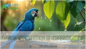 factors contributing to excessive thirst