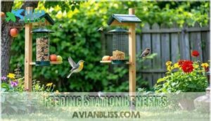feeding station benefits