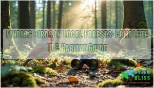 finding birds in local forests