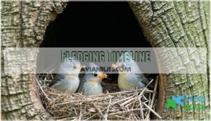 fledging timeline fledging timeline