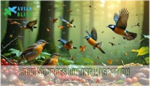 food sources during migration