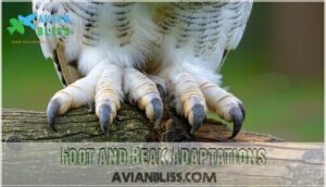 foot and beak adaptations