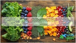 fresh food selection