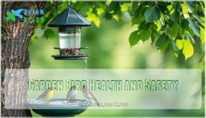 garden bird health and safety