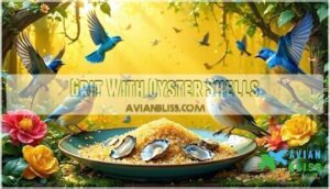 grit with oyster shells