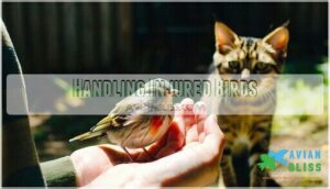 handling injured birds