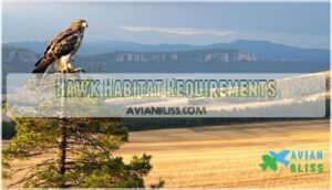 hawk habitat requirements