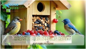 healthy bird feeding habits