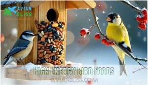 high energy bird foods