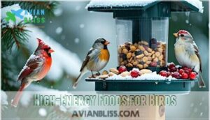 high-energy foods for birds