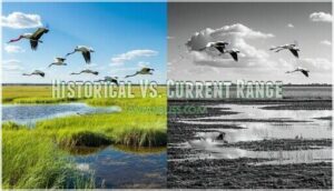 historical vs. current range