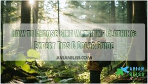 how to choose bird watching clothing