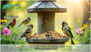 hulled sunflower seeds