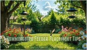 hummingbird feeder placement tips