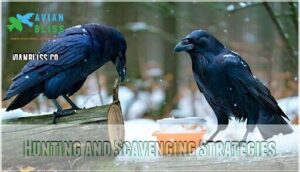 hunting and scavenging strategies