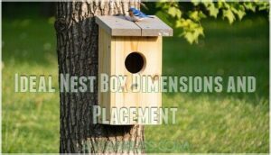 ideal nest box dimensions and placement