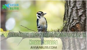 identification tips: female woodpeckers in north america