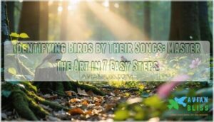 identifying birds by their songs