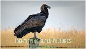 identifying black vultures