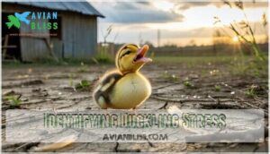 identifying duckling stress