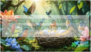 importance of calcium for birds