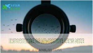 importance of objective lens size