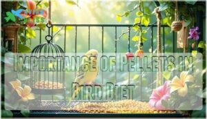 importance of pellets in bird diet