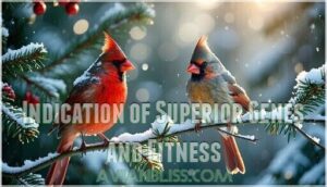 indication of superior genes and fitness