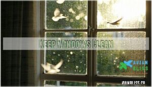keep windows clean