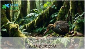 kiwi bird habitat