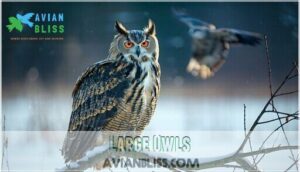 large owls