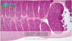 lesion scores