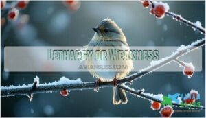 lethargy or weakness