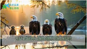 life cycle and size changes