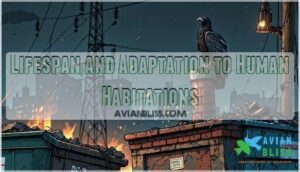 lifespan and adaptation to human habitations