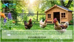 maintaining healthy chickens